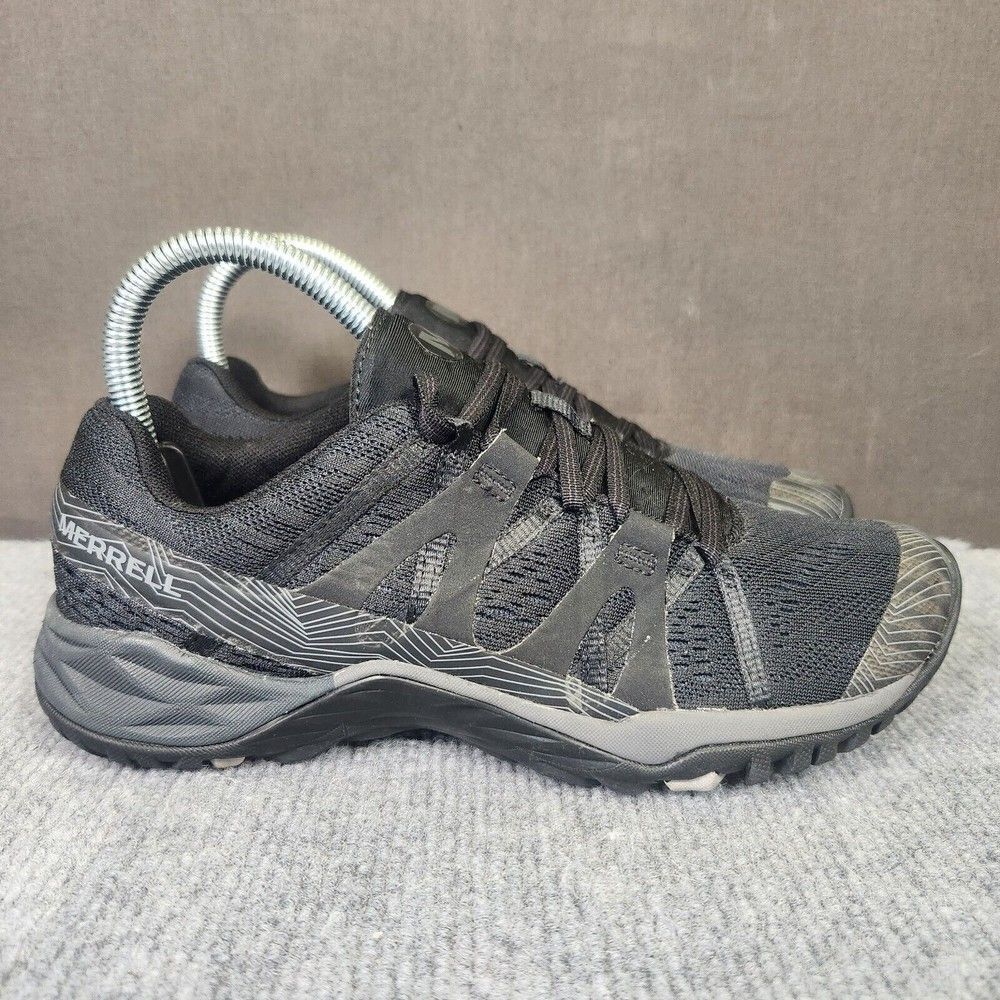 Merrell Siren Hex Q2 E-Mesh Womens Size 7 Black Athletic Hiking Shoes J18498